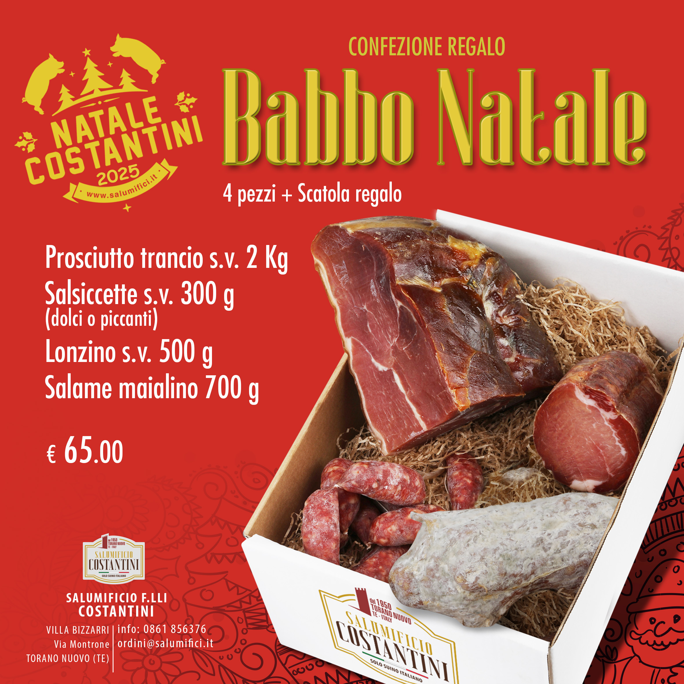 Confezione Regalo – Babbo Natale
